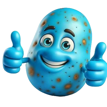 Sky Blue Potato