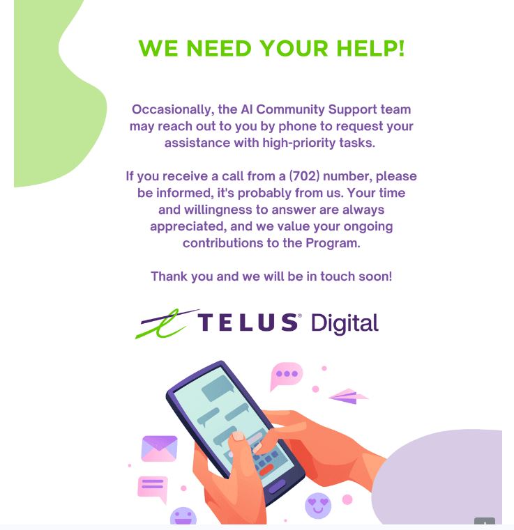 We Need Your Help
